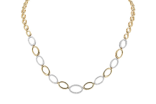 G274-26484: NECKLACE 1.00 TW (17")